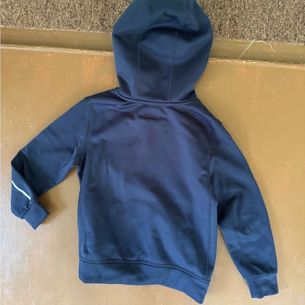 Ralph Lauren Polo Sport Fleece Navy Blue pullover hoodie. Boys size 6 - Picture 3 of 7